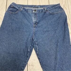 Lee Women’s  Relaxed Fit Straight Leg Denim Jeans 20w